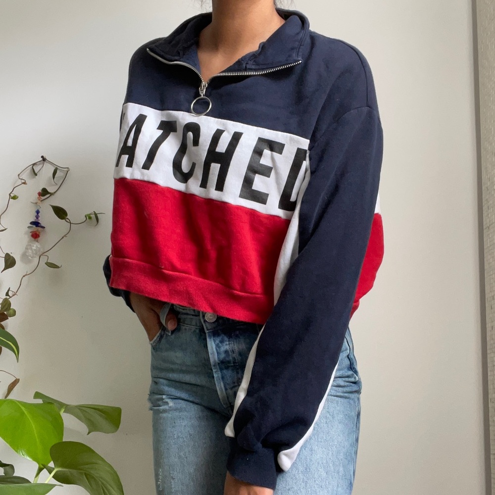 Cropped sweater